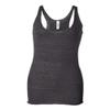 Bella + Canvas Ladies Triblend Racerback Tank, XL, CHAR-BLACK TRIB view 1