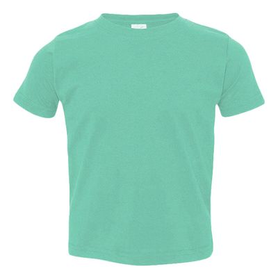 Rabbit Skins Toddler's 4.5 Oz. Fine Jersey T-Shirt, 3T, Chill