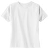 RABBIT SKINS Toddler's 4.5 oz. Fine Jersey T-Shirt, 5/6, White view 1