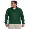 Harriton 8 oz. Quarter-Zip Fleece Pullover, 3XL, HUNTER view 1