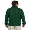 Harriton 8 oz. Quarter-Zip Fleece Pullover, 3XL, HUNTER view 2