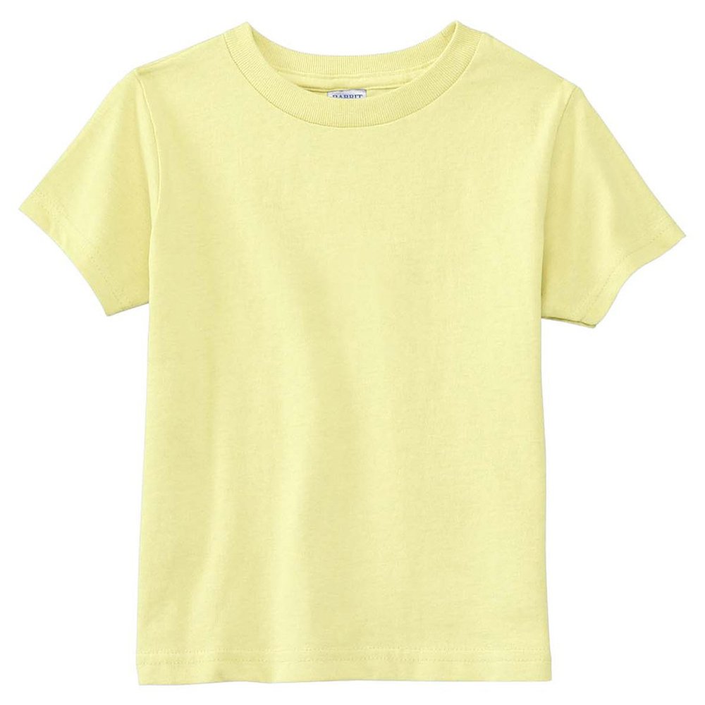 Rabbit Skins Toddler's 5.5 Oz. Jersey Short-Sleeve T-Shirt, 4T, Banana