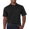 Jerzees 5.6 oz, 50/50 Jersey Pocket Polo with SpotShield, 2XL, Black view 2