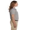 Harriton Ladies 5.6 oz. Easy Blend Polo, 3XL, GREY HEATHER view 3