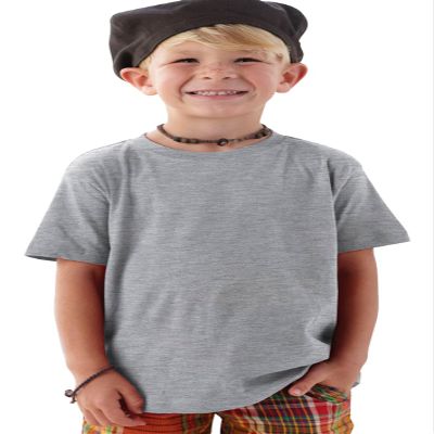 RABBIT SKINS 4.5 oz. Fine Jersey T-Shirt (3321) Heather, 2T