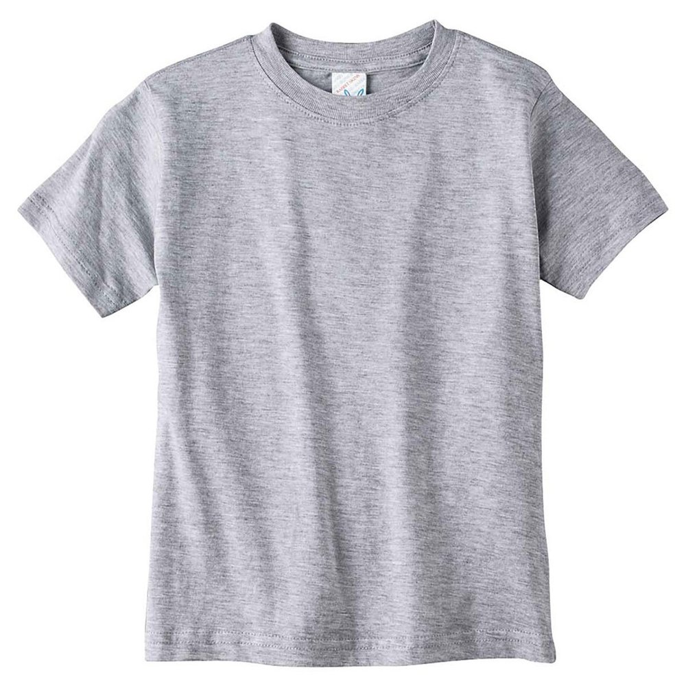 Rabbit Skins Toddler's 4.5 Oz. Fine Jersey T-Shirt, 5/6, Heather