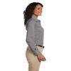 Harriton Ladies 3.1 oz. Essential Poplin, 2XL, DARK GREY view 3