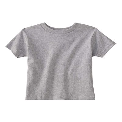 RABBIT SKINS 5.5 oz. Jersey Short-Sleeve T-Shirt (RS3301) Heather, 5-6