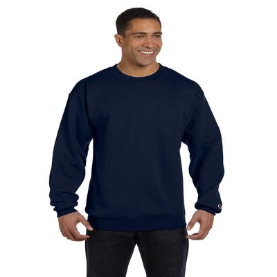 Champion Eco 9 oz. Crew, Medium, NAVY