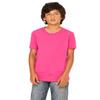 Bella Canvas Youth Jersey Short-Sleeve T-Shirt, Small, Berry view 1