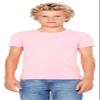 BELLA+CANVAS Youth Jersey Short-Sleeve T-Shirt, Small, NEON Pink view 1