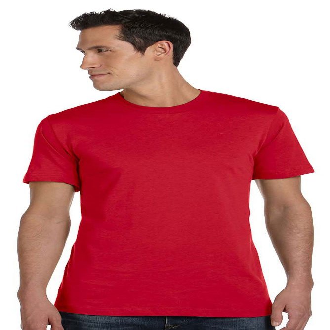 BELLA+CANVAS Jersey Short Sleeve Tee Red