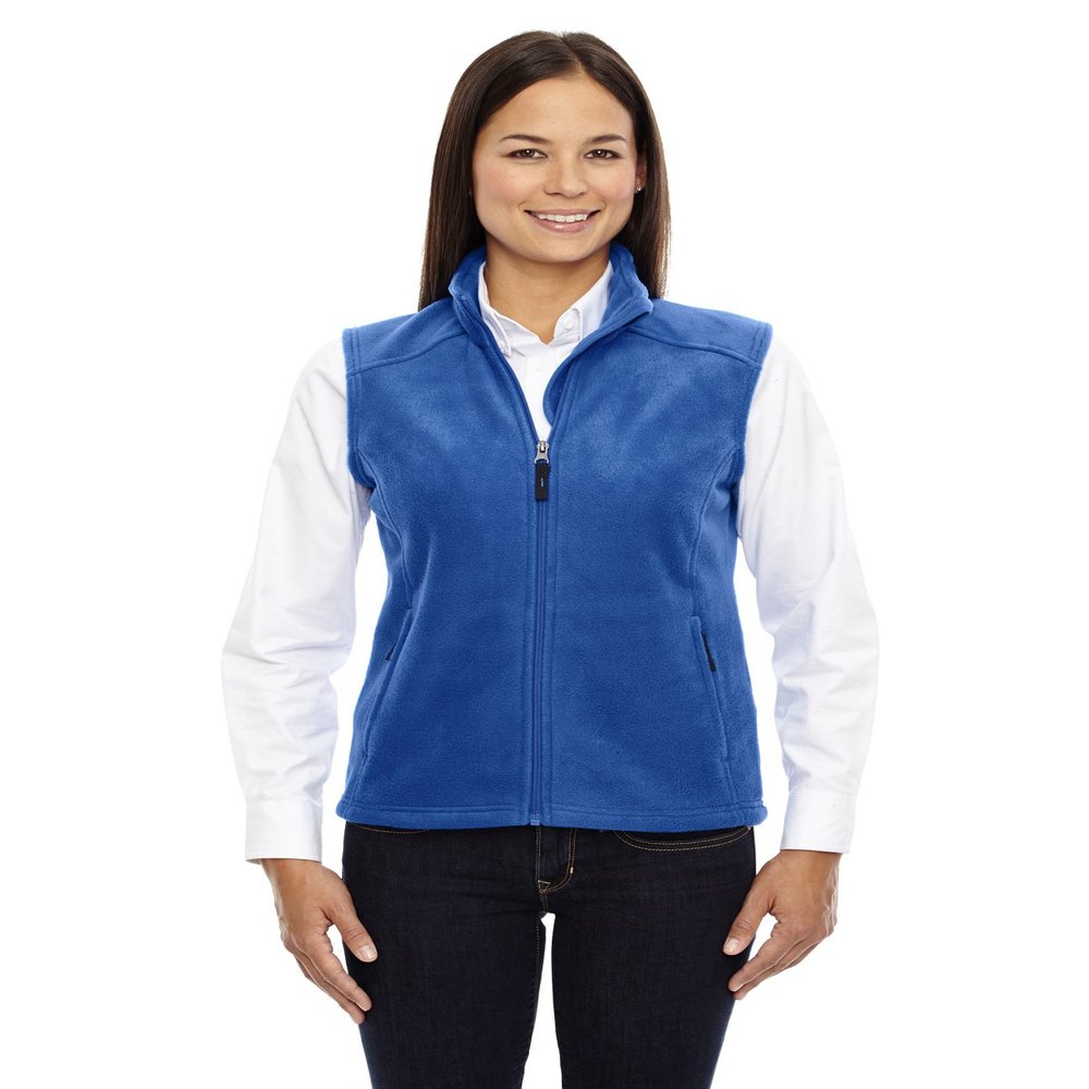Ash City Core 365 Ladies Journey Fleece Vest, Small, True Royal 438