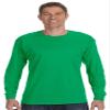 Jerzees 50/50 Heavyweight Blend Long-Sleeve T-Shirt, Large, Kelly view 1