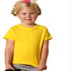 RABBIT SKINS Toddler Jersey T-Shirt, Yellow, 3T view 1