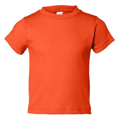 RABBIT SKINS Toddler Jersey T-Shirt, Orange, 4T