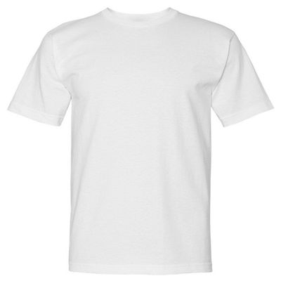 Bayside Adult American Pride Short Sleeve Crewneck T-Shirt, Wht, Small