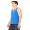 Canvas Bella Comfort Scoop-Neck Jersey Tank Top, Royal Triblend, Large view 4