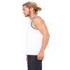 Canvas Bella Comfort Scoop-Neck Jersey Tank Top, Wht/True Royal, Small view 4