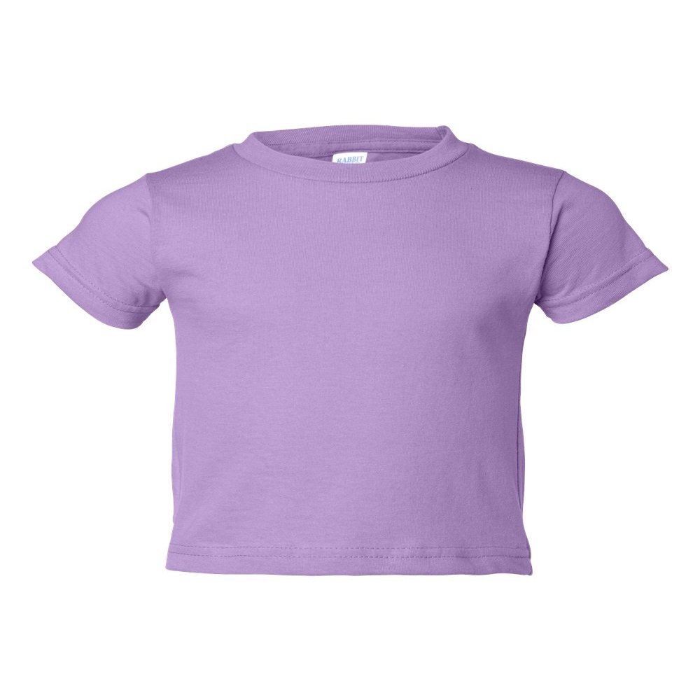 RABBIT SKINS Toddler Jersey T-Shirt, Lavender, 3T