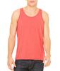 Canvas Bella Comfort Scoop-Neck Jersey Tank Top, Red Triblend, XX-Large view 2