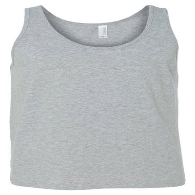 Bella Canvas Comfort Scoop-Neck Jersey Tank Top, Athletic HTHR, X-Large