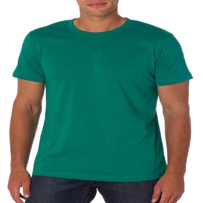 Canvas Bella Unisex Shoulder Taping Jersey T-Shirt, Kelly, X-Large