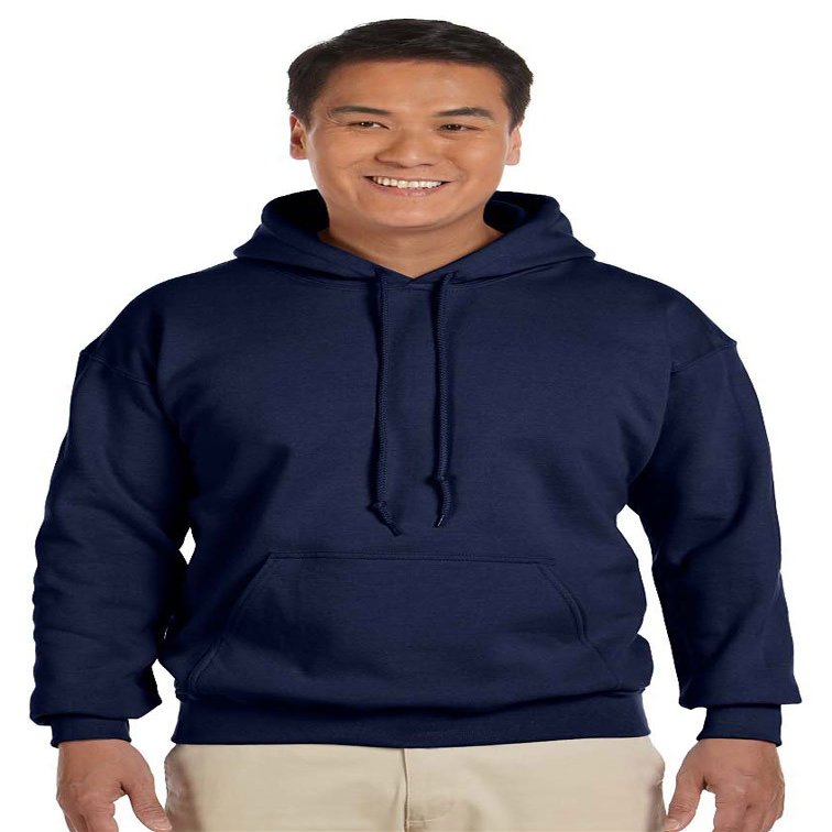 Gildan mens G185 fashion hoodies, Navy, X-Large US