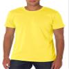 Canvas Bella Unisex Shoulder Taping Jersey T-Shirt, Yellow, X-Small view 1