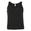 Canvas Bella Comfort Scoop-Neck Jersey Tank Top, CHRCL Blk Triblend, X-Large view 1