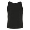 Canvas Bella Comfort Scoop-Neck Jersey Tank Top, CHRCL Blk Triblend, X-Large view 4