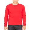 Bella Canvas Men's Fashionable Jersey T-Shirt, RED, Small view 2