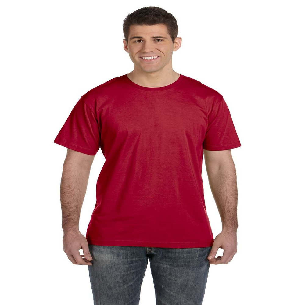 LAT Adult Fine Jersey T-Shirt, Garnet, XX-Large