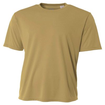 A4 Adult Cooling Performance T-Shirt, Sand, Small
