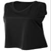 A4 Ladies' Performance Tank, Blk, X-Large view 1