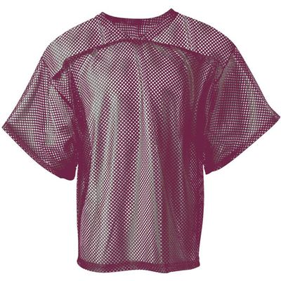 A4 Youth All Porthole Practice Jersey, Maroon, L/XL