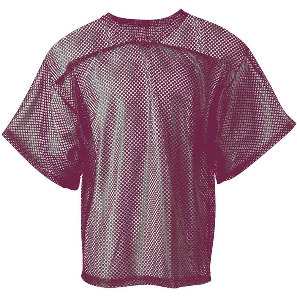 A4 Youth All Porthole Practice Jersey, Maroon, L/XL