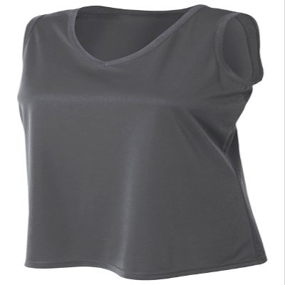 A4 Women's Moisture Wicking Performance Tank, Small, Graphite