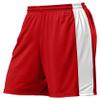 A4 Youth 10" Reversible Moisture Management Short, Scarlet Red/Wht, Large view 1