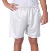 A4 Youth 10" Ultra Tight Knit Reversible Interlock Short, Wht, Large view 1