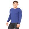 Bella+Canvas Men's Fashionable Jersey T-Shirt, Hthr Nvy, X-Large view 2