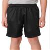 A4 Youth 10" Ultra Tight Knit Reversible Interlock Short, Blk, Medium view 1