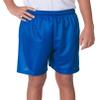 A4 Youth 10" Ultra Tight Knit Reversible Interlock Short, Royal, Small view 1