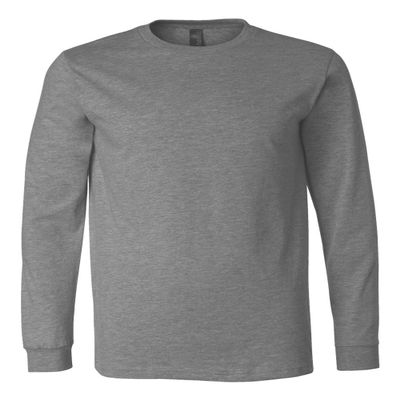 Canvas Bella Men's Fashionable Jersey T-Shirt, Deep Hthr, XX-Large