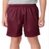 A4 Youth 10" Ultra Tight Knit Reversible Interlock Short, Maroon, Small view 1