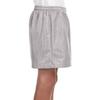A4 Youth 10" Ultra Tight Knit Reversible Interlock Short, Silver, Small view 3