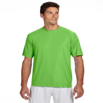 A4 Adult Cooling Performance T-Shirt, Lime, XXX-Large