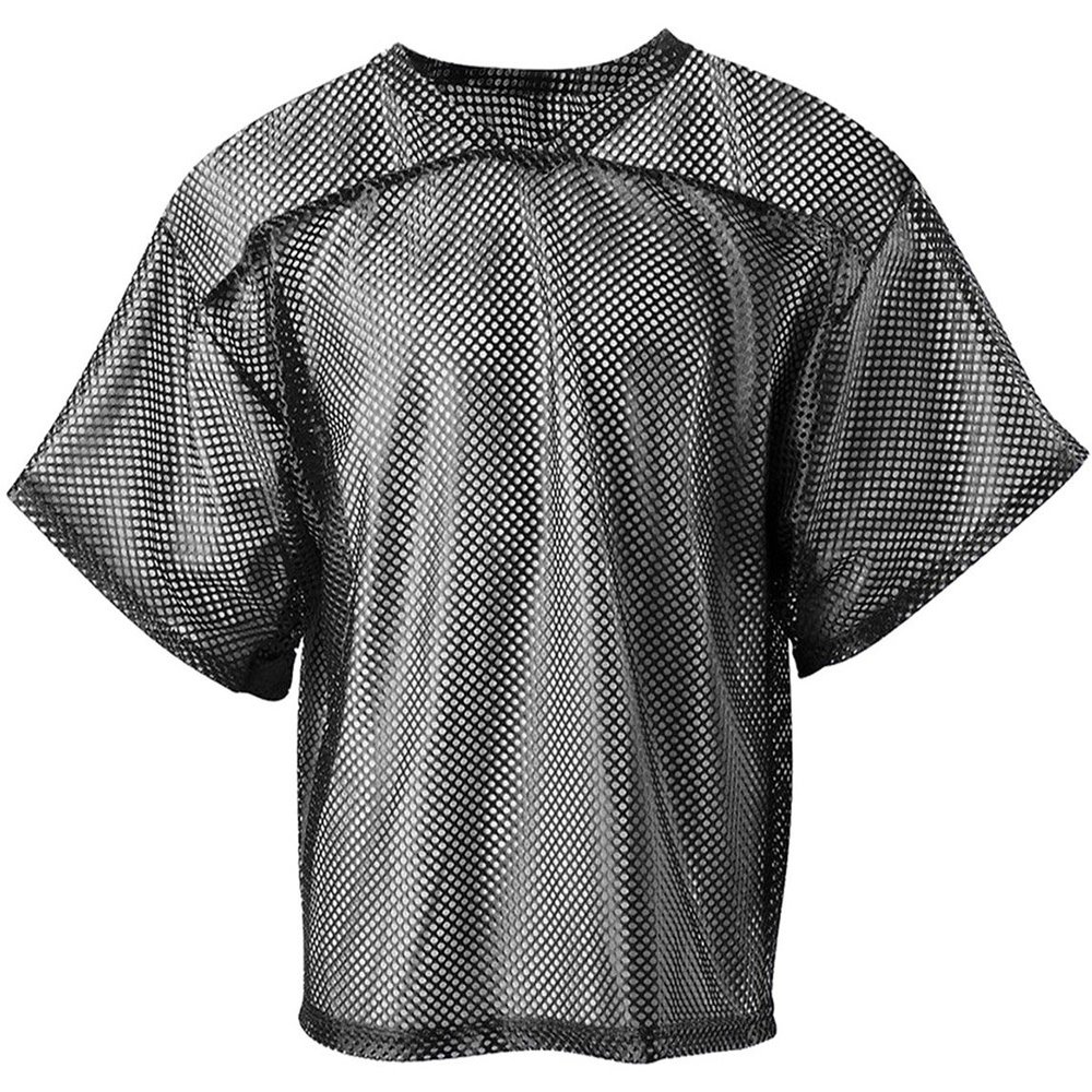 A4 Adult All Porthole Practice Jersey, Blk, L/XL