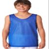 A4 Youth Reversible Mesh Tank, Royal/Wht, X-Large