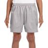 A4 Youth 10" Ultra Tight Knit Reversible Interlock Short, Silver, X-Small view 1